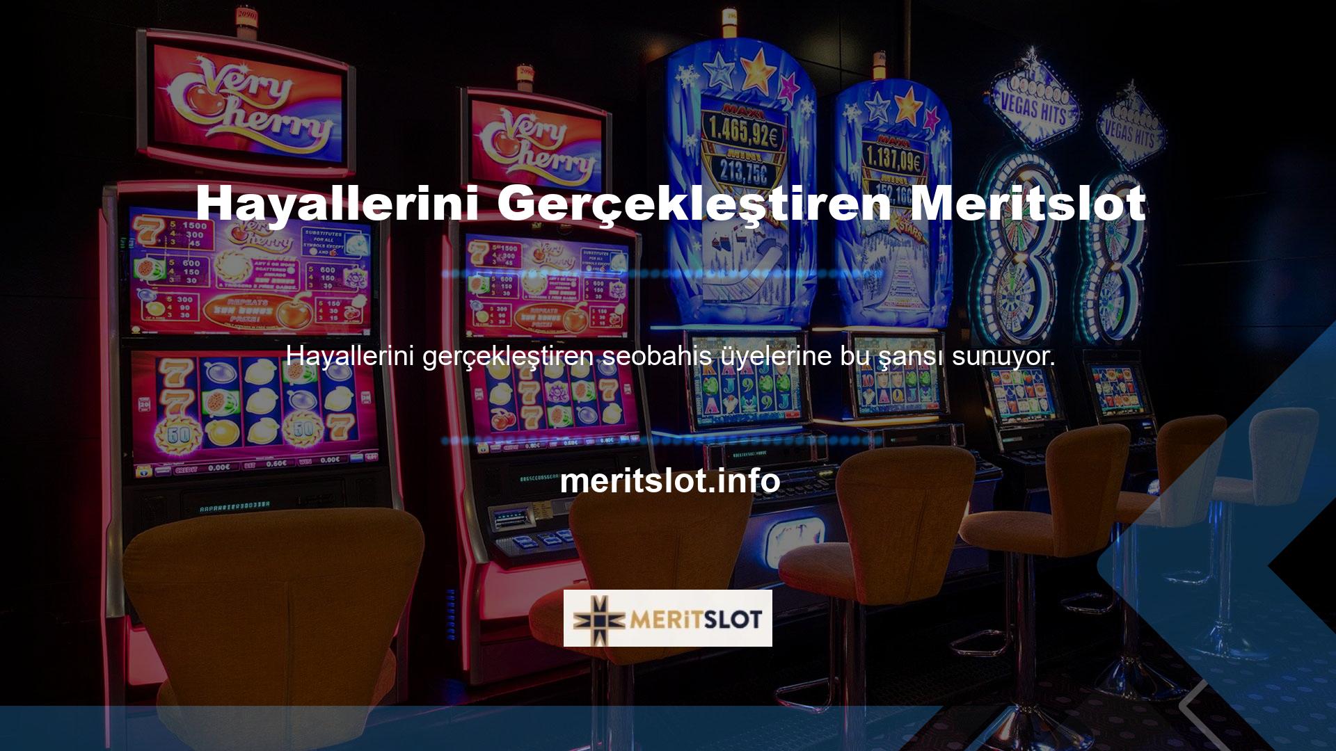 Meritslot spor bahisleri ve casino oyunları içerisinde çok çeşitli alt kategorileri vardır